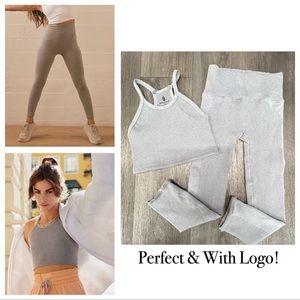 NEW Free People Happiness Runs Crop & Leggings set
